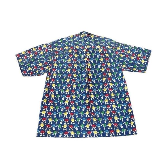 Vintage novelty print M&Ms button down tshirt - Picture 8 of 9